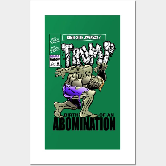 Don the abomiNATION Wall Art by dave-ulmrolls